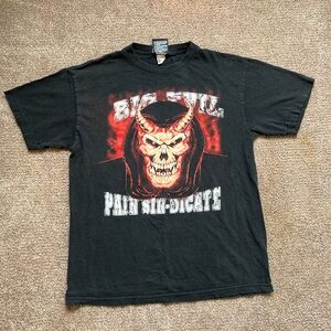 VTG 00’s / Y2K WWE Undertaker Big Evil Black Tee